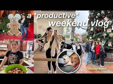 A Holiday Weekend In My Life 🎄| Cooking With Mom, Xmas Nails, Resetting The House