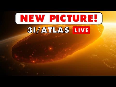 Live Ufo Capture With 3i/atlas With A Big Telescope!