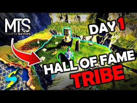 How A Hall Of Fame Tribe Does Day 1 | In Ark..pvp