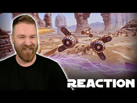 The Podrace But I Made All The Sounds With My Human Mouth Part 4 | Fan Film Reaction