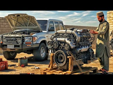 How This Destroyed V8 Engine Was Brought Back To Life – Real Garage Work |