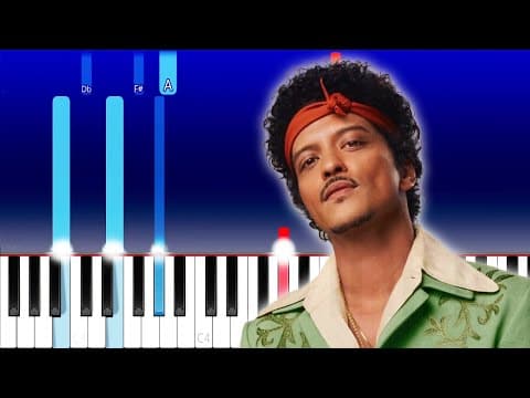 How To Play - Bruno Mars - I Just Might (piano Tutorial)