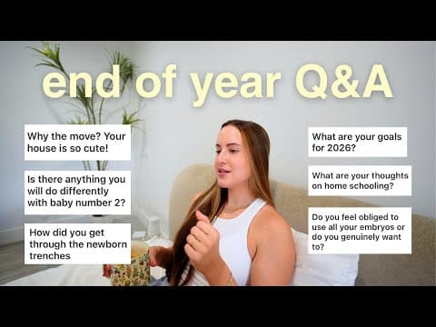 End Of Year Q&a 🌤️ My 2026 Goals, Answering Your Questions, Wrapping Up The Year!