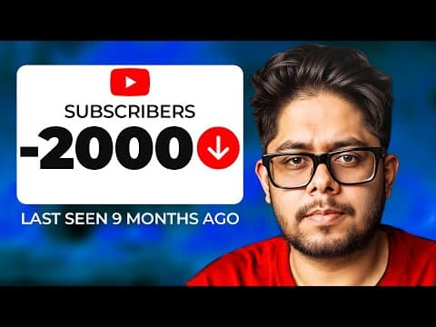I Quit Youtube For 9 Months & Here's What I Learned