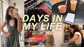 Vlog: First Time Doing This! ☕️🤭📚 Spring Cleaning, At-home Nails, Perfect Saturday, Taking A Break?