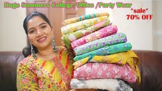 Huge Summers Special College,office & Party Wear Kurta Set Haul#fashion #libas #myntra #myntrafinds