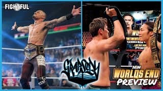 Aew Worlds End Preview, C2 Finals, Carmelo Hayes Wins Wwe United States Title | Grapsody 12/27/25