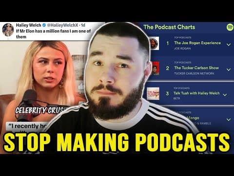No One Wants To Listen To Your Terrible Podcast (especially If It's Conservative)