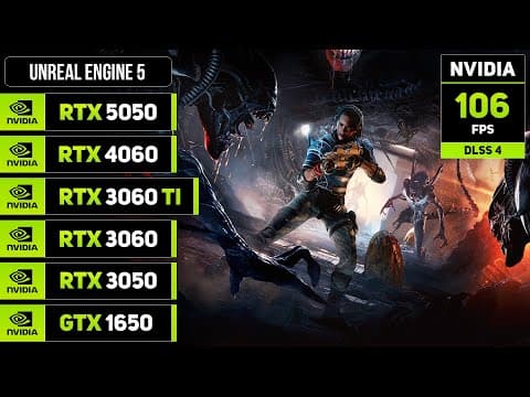 Alien: Rogue Incursion | Rtx 5050, 4060, 3060ti, 3060, 3050, Gtx 1650