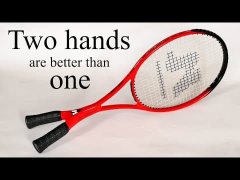 The Genius Of The Two-handled Tennis Racket