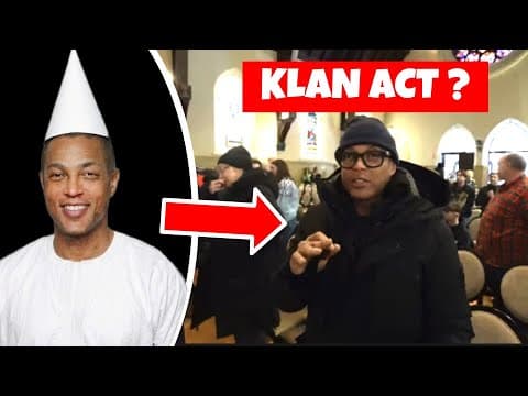Did Don Lemon Violate The Klan Act Of 1870 On Camera?