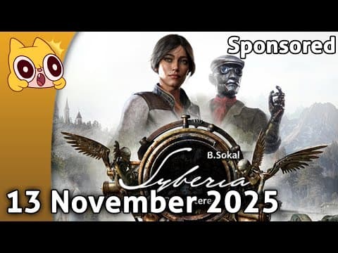 🍄winter Burrows And [sponsored] Syberia Remastered #ad - 13 November 2025
