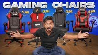 I Bought Every Gaming Chairs Under ₹10000 From Amazon Sale : Which One Is Best?