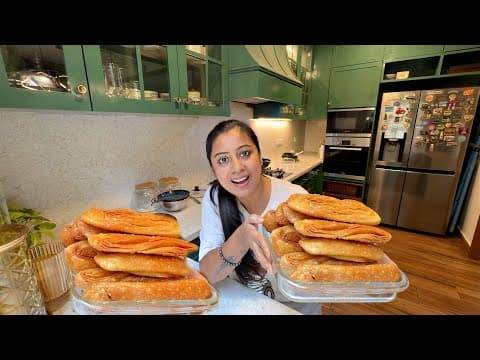 Aaj Ghar Deep Cleaning Ke Baad Delicious Goja Banaya