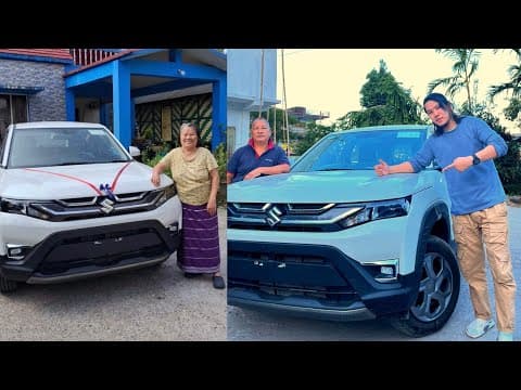 Bought A Brand New Brezza In Just 3 Lakh Rupees 🤗 For My Papa ❤️