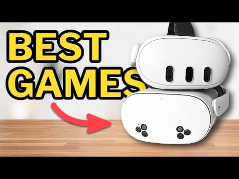 Best Vr Games To Play On Quest 3 / 3s