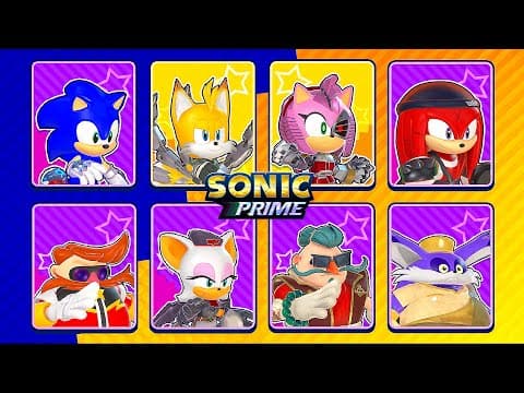 Sonic Rumble - All Sonic Prime Skins