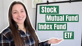 Index Funds Vs Stocks Vs Mutual Funds Vs Etfs (explained Simply)