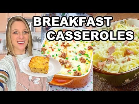 10 Holiday Breakfast Casseroles For The Busy Tired Mom!