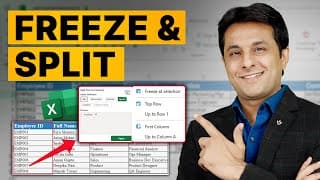 9.1 How To Use Freeze & Split Panes In Excel (step-by-step Guide)