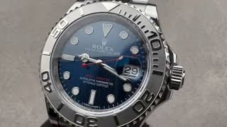 Rolex Yacht-master Steel Platinum 116622 - Rolex Certified Pre-owned Watch Review