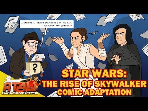 Star Wars: The Rise Of Skywalker Comic Adaptation - Atop The Fourth Wall