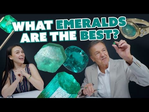 Unboxing Colombian Emeralds With An Emerald Expert