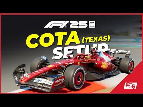F1 25 Cota Car Setup: Full Setup Guide