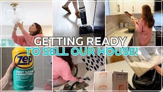 Getting Ready To Sell Our House! Clean With Me 2025 / Decluttering & Organizing Motivation