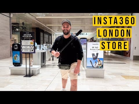 Insta360 Opened A Store In London (+ X5 Firmware Update)