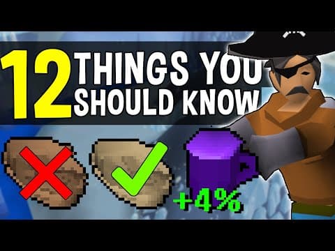 Top 12 Things You Should Know About Sailing In Osrs!