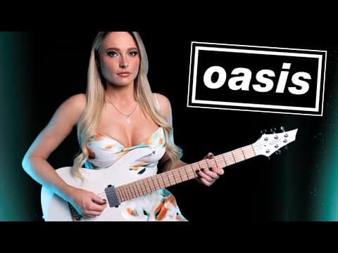 Oasis - Don't Look Back In Anger (shred Version) || Sophie Lloyd