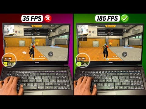 Low Fps On Gaming Laptop? Try This Fps Boost Method (real Test) Windows 11
