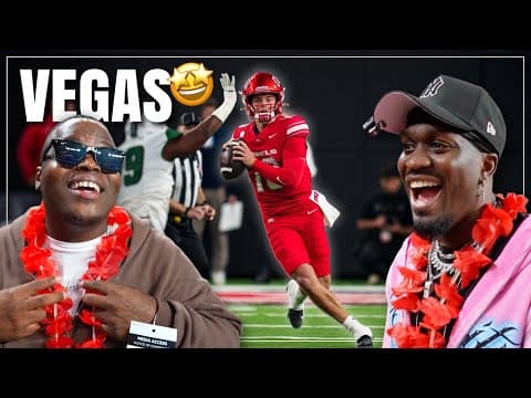 I Brought My Favorite Artist To Las Vegas! (unlv Vs Hawaii)