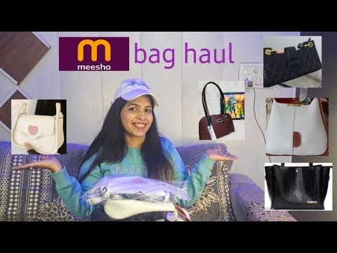 Meesho Bags Haul 2025 | Trendy And Stylish Bags | At Reasonable Prices #meeshobaghaul