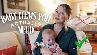Baby Products You Actually Need *and Don’t Need* | The Essentials & Products I Regret Buying | 2024