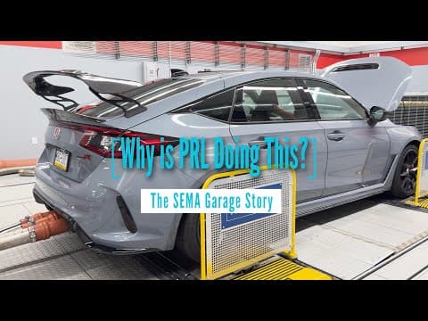 What Is This Honda Civic Type R Doing At The Sema Garage?