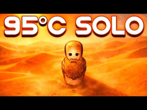 I Survived 100 Days Solo In Rimworld’s True Extreme Desert (95°c / 203°f)