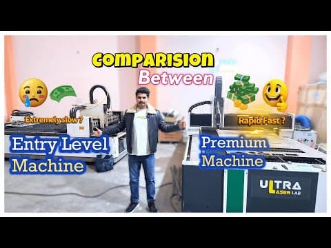 Low Budget Machine V/s Premium Laser Cutting Machine - Brief Explanation .