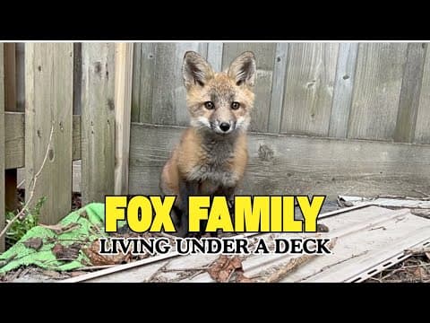 Foxes Under Your Deck? Watch How We Humanely Remove A Fox Family