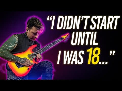 Lorna Shore's Guitarist Was A Late Bloomer