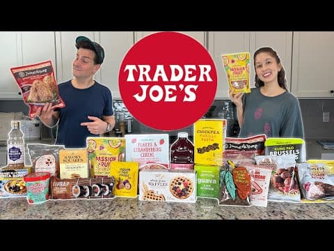 Trying New Items From Trader Joe's (taste Test)