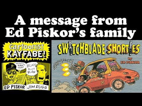 A Message From Ed Piskor's Family