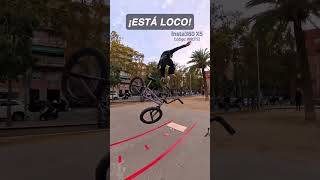 Acabó en TRAGEDIA 😰⚠️ #bmx #insta360 #freestyle