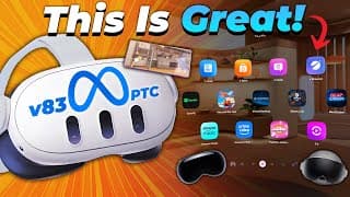 Quest V83 Overhaul Is Here! Eye Tracking Leaks, Vrchat Mobile, Galaxy Xr & More!