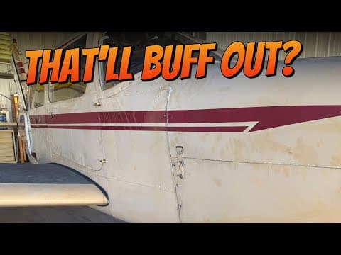 Can We Save The Paint On This 50 Year Old Plane?