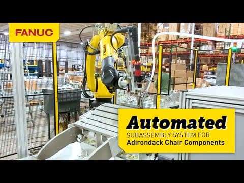 Adirondack Chair Assembly With The Fanuc M-20id/35