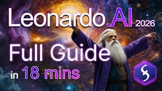 Leonardo Ai - Tutorial For Beginners - How To Use  [ Full Guide 2026 ]