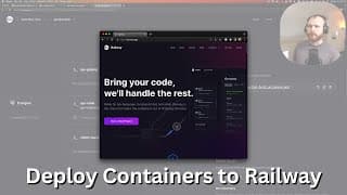 Deploy Containers On Railway (docker Beginner To Pro -- Bonus Video)