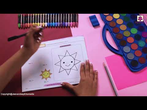 Sun | Step By Step Drawing Book 2 | Periwinkle
